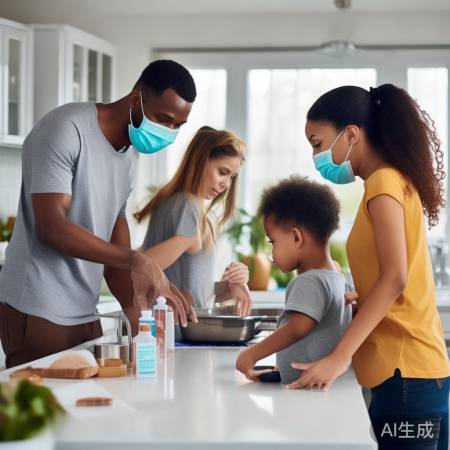 勤洗手戴口罩，共抗病毒。