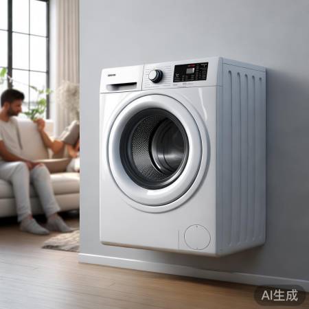 “迷你洗衣机挂墙，生活更美好”