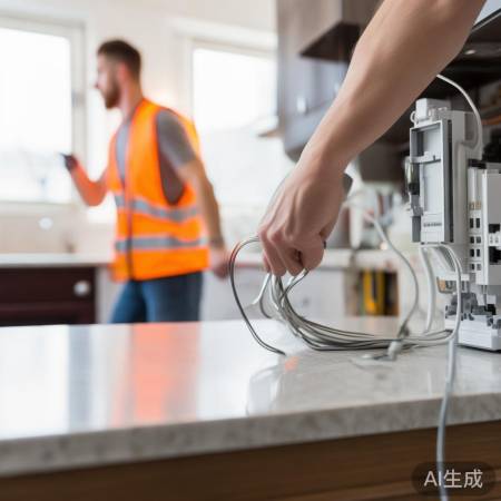 “切断电源，确保安全”