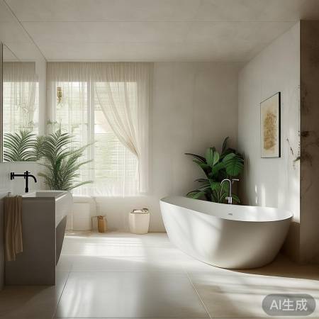 打造自然时尚卫浴秘籍