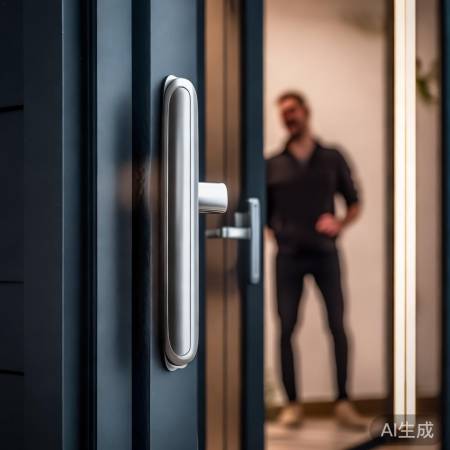 智能锁自动开门，安全又方便