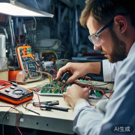 工具准备，确保安全接线