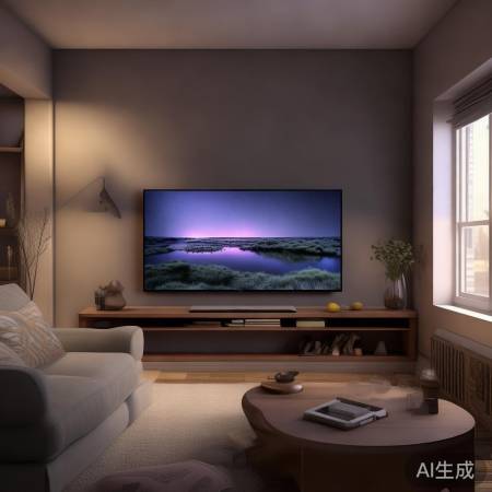 40寸电视，观感提升，小空间佳