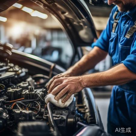 检查接口,清理油污