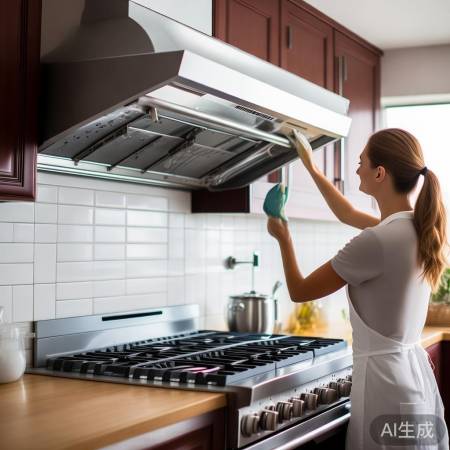 定期清洁油烟机