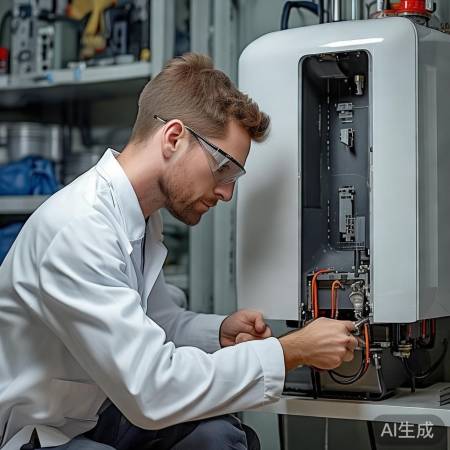 检查壁挂炉传感器及线路