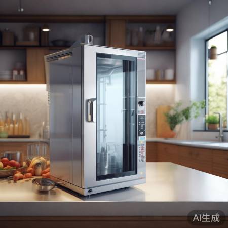 周末阳光,食堂消毒柜升级