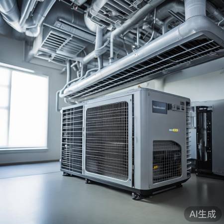 中央空调需压缩机，节能环保。