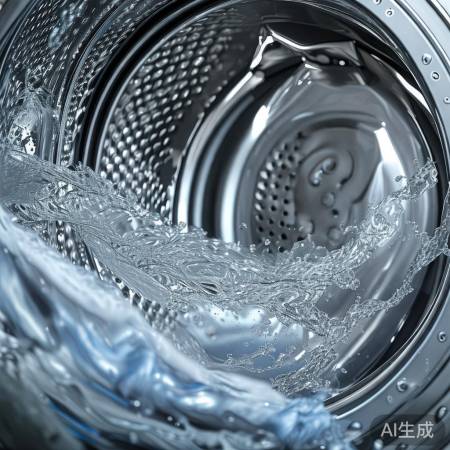 波纹洗衣机高效脱水原理