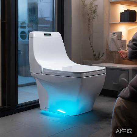 智能马桶,众人围观