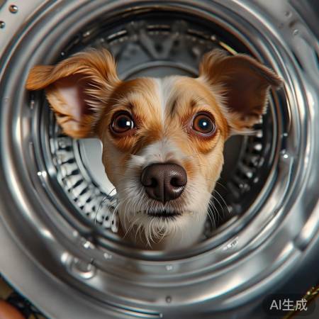 “洗衣机洗动物危险!”