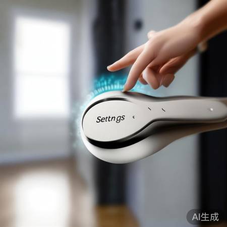 长按设置键，进入设置模式