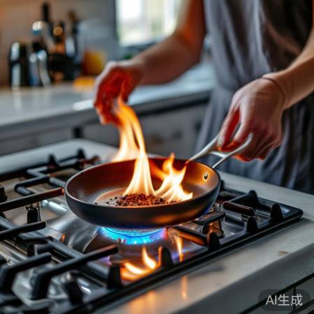 锅具摆放，安全为先