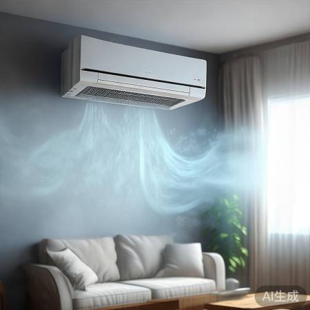 空调高处安装,降温均匀无直吹