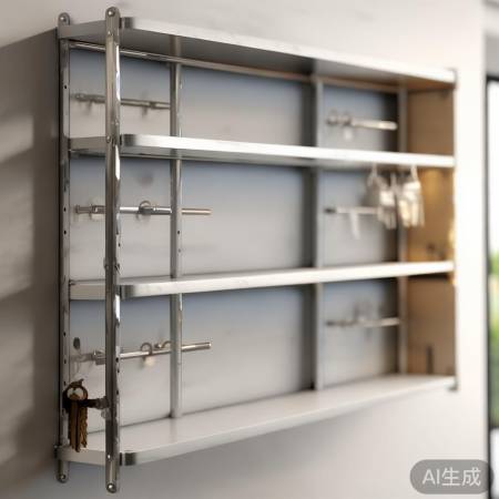 壁挂炉置物架人性化设计