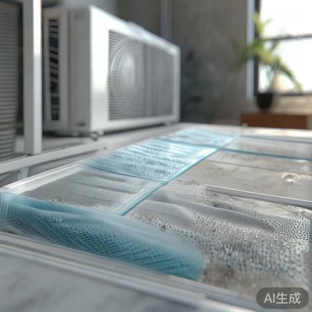 清洗过滤网，保主机效率