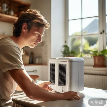 空调扇不出水，细心检查解决问题