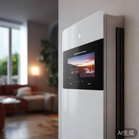 壁挂炉触控便捷控温