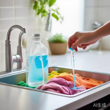 适量洗衣液，自然洗涤可选