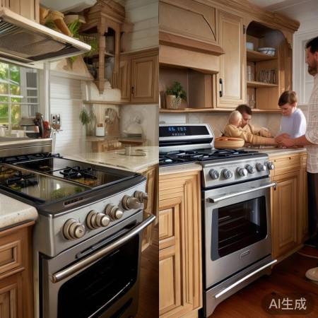 “燃气灶与合成灶，选适自家需。