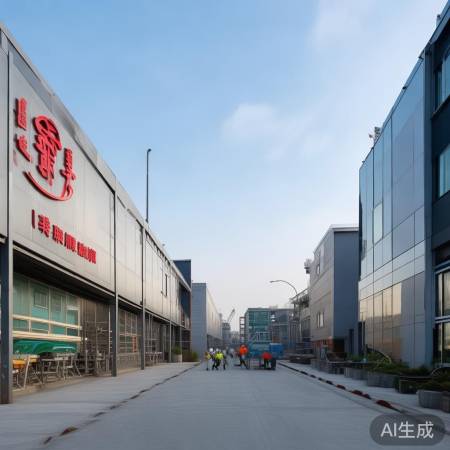 湖州华美家具公司，织里工业园