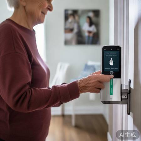 智能锁守护老人安全