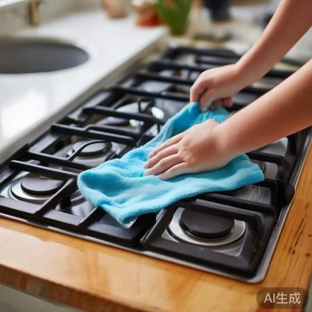 燃气灶保养，防粘住小秘诀