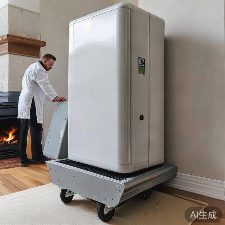 壁挂炉拆装，注意安全与牢固