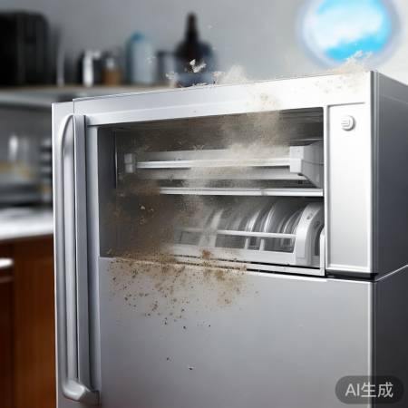 冰箱排风口，散热保恒温