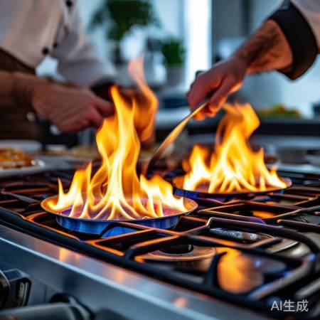 大厨首选燃气灶，注意管道安全