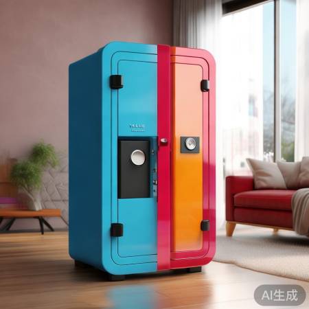 时尚保险柜，一键开启方便