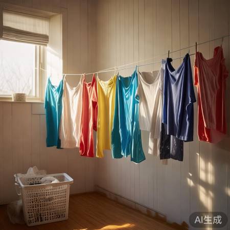 “洗衣风干小技巧,衣物更柔软”
