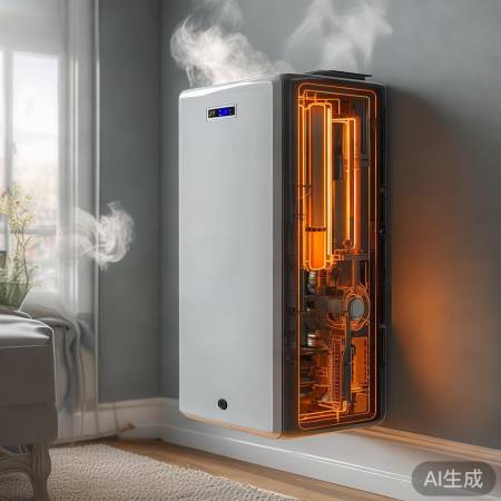 壁挂炉高效回收热量