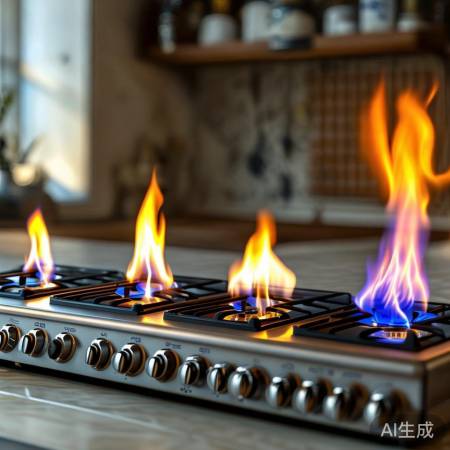 四款燃气灶特点各异，D性价比高