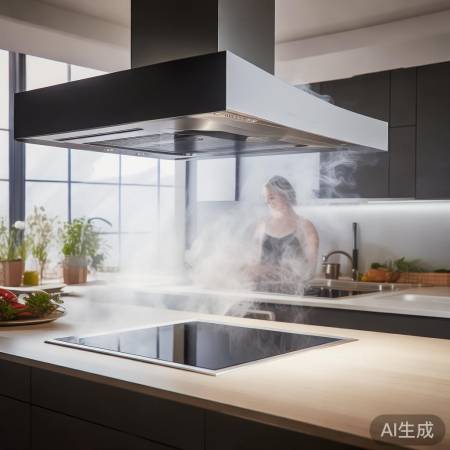 高科技简约抽油烟机