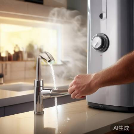 调整水温,避免竖杠灯亮