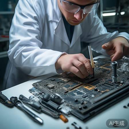 拆卸主板,拍照记录