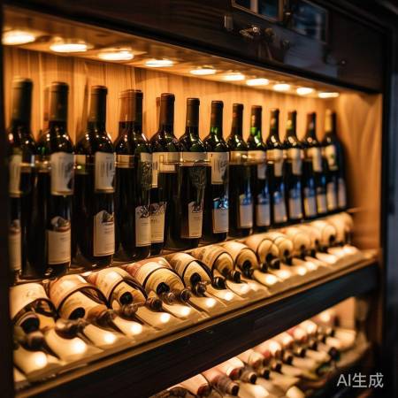 红酒柜柔和照明,保护品质增诱人