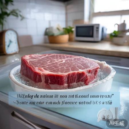 “牛肉解冻技巧：冷解或慢冻，勿