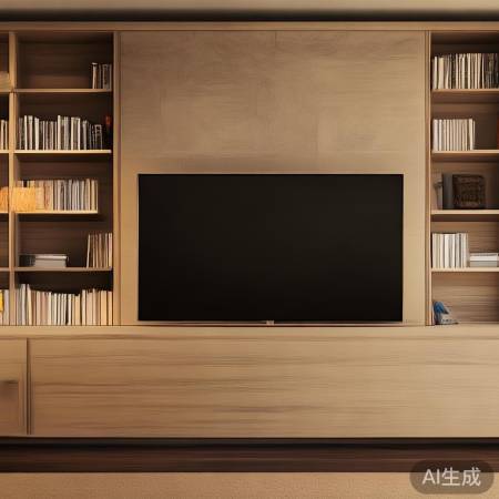 电视背景宜实墙，整洁有序佳