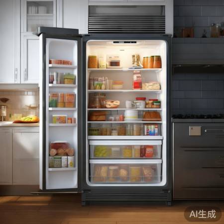 冰箱食物摆放不当