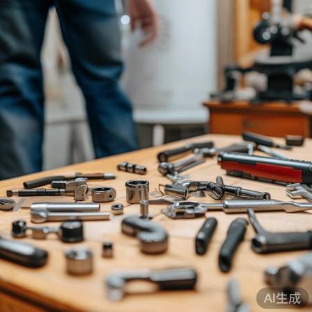 准备安装工具,检查配件齐全