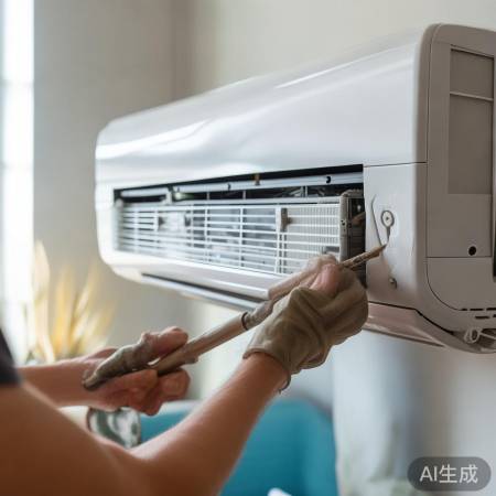 定期清洗空调，保持清洁除异味