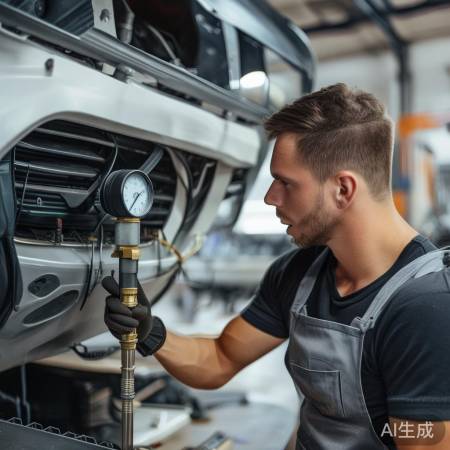 汽车空调压力检测