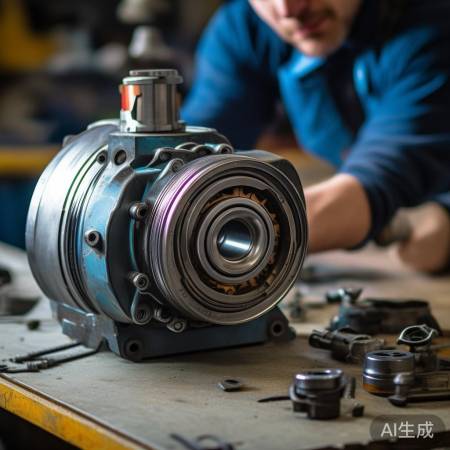 电机轴承如自行车关节，定期检查