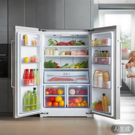 海尔冰箱，空间大，收纳强