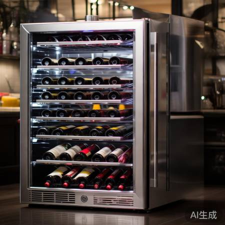 红酒柜宽敞分层，生活品质好伴侣