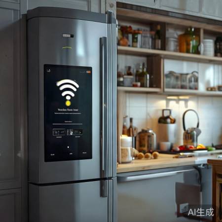 检查智能冰箱锁网络