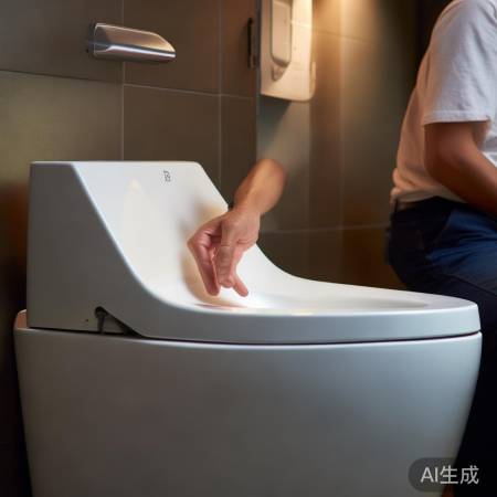 智能马桶自动冲洗，生活更便捷