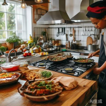 “燃气灶多烹饪法，厨艺升级享美